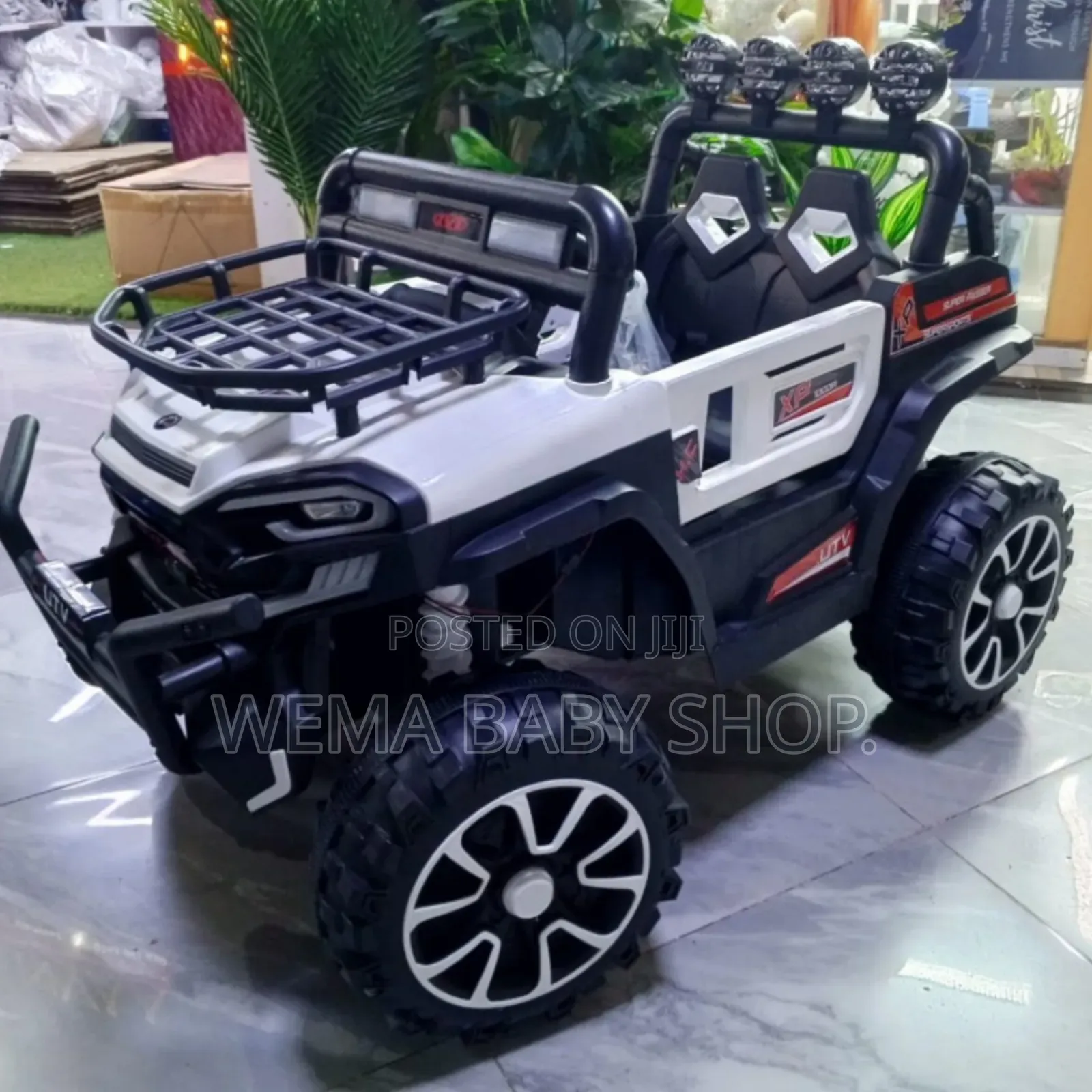 4x4 Jeep Wrangler Kid Rechargeable Electric Ride on Truck
