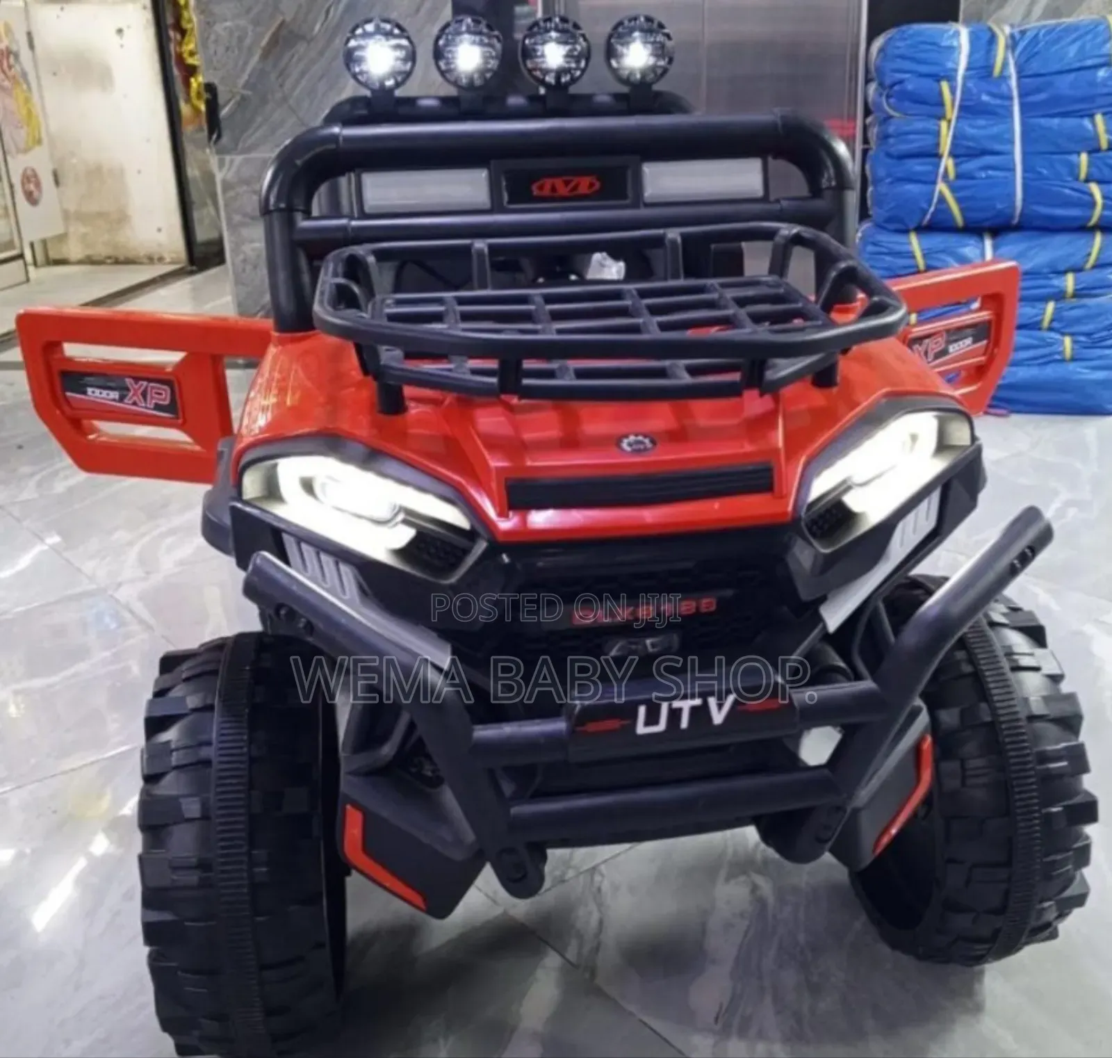 4x4 Jeep Wrangler Kid Rechargeable Electric Ride on Truck