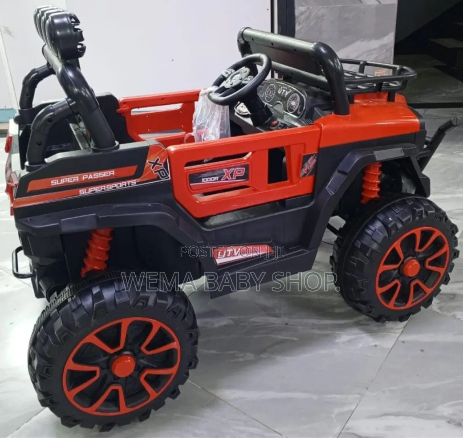4x4 Jeep Wrangler Kid Rechargeable Electric Ride on Truck