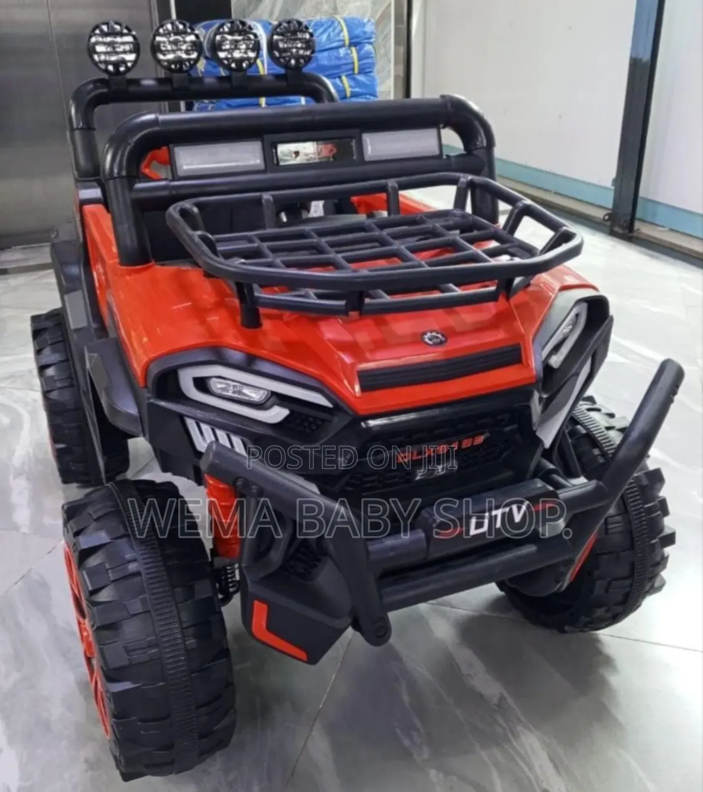 4x4 Jeep Wrangler Kid Rechargeable Electric Ride on Truck