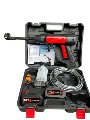 *Heavy Duty Car Wash Gun Machine 2 148v Lithium Batteries