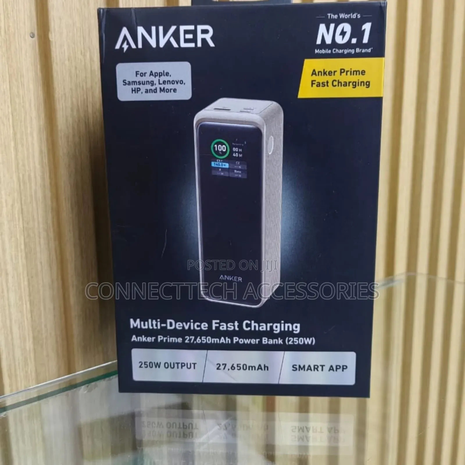 Anker Prime 27,650mah Power Bank (250w)