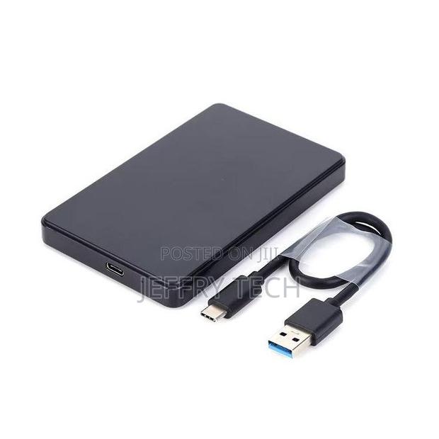 Type C External Hard Disk Case 3.0 - Black