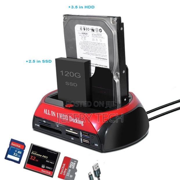 All-in-1 Hdd(Hard Disk Drive) Docking Station Multi-Card - thumbnail 2