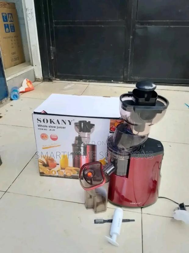 Sokany Slow Juicer 300w –Fresh Juice Every Day, Hassle-Free