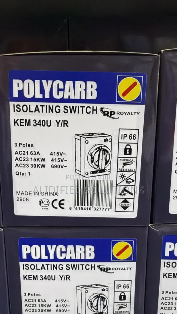 Katko Polycarb Isolator Switch