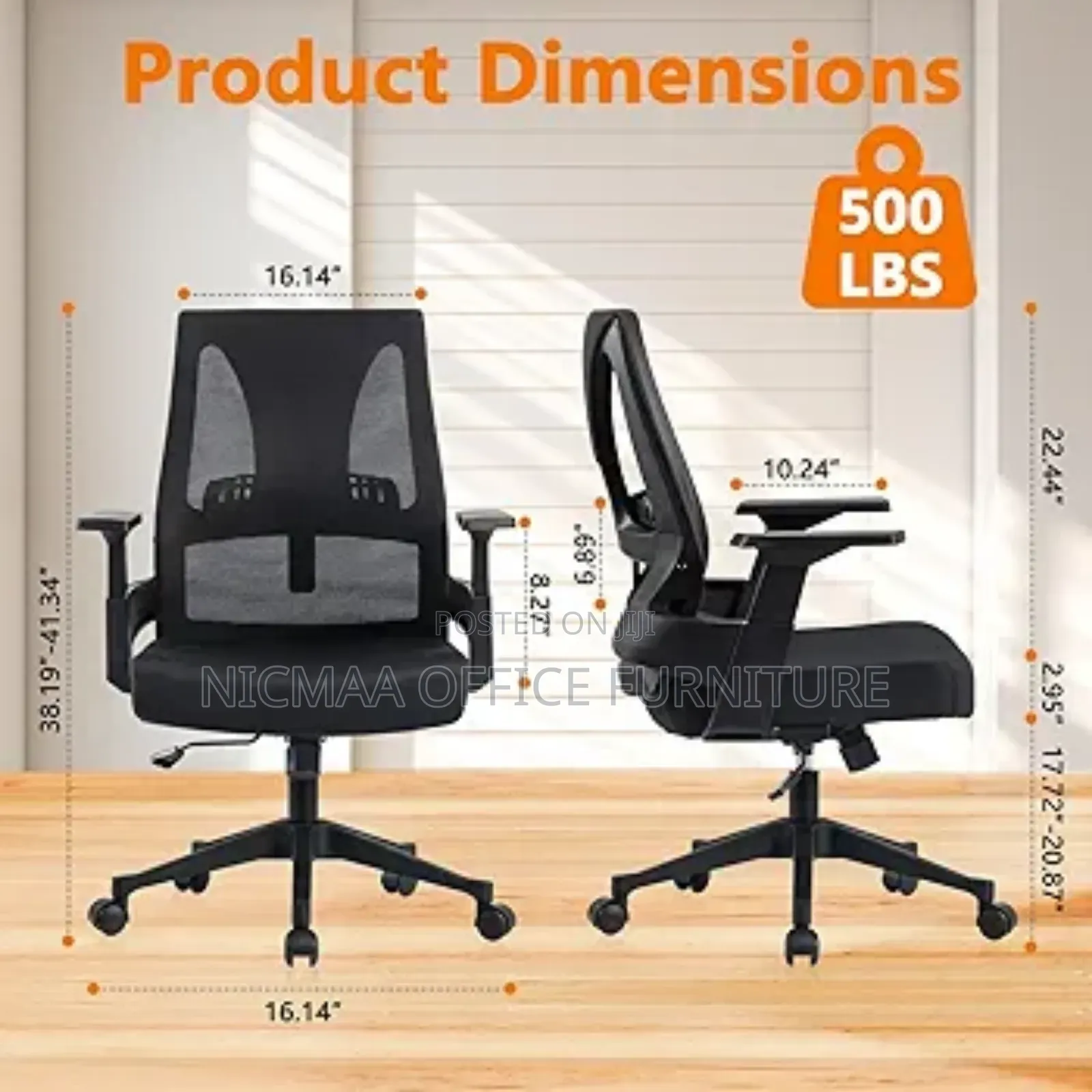 Titan Mesh Adjustable Ergonomic Office Chair