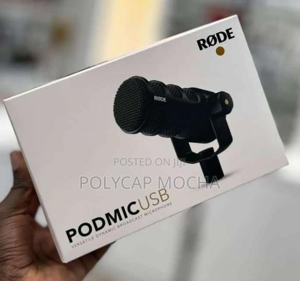 Rode Podmic Usb and XLR Dynamic Broadcast Microphone - main view