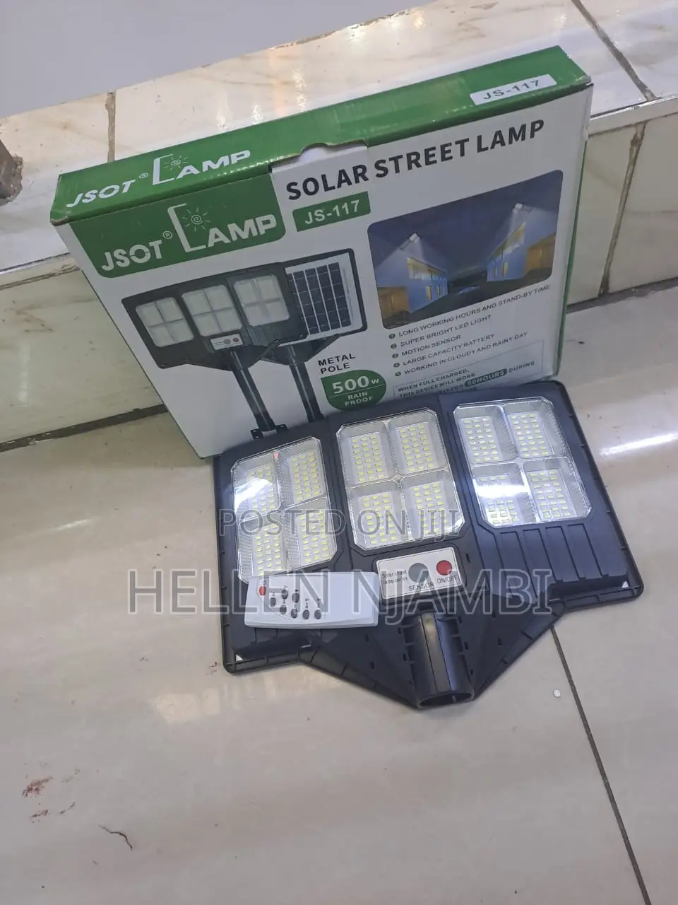 Jsot 500w Solar Streetlight