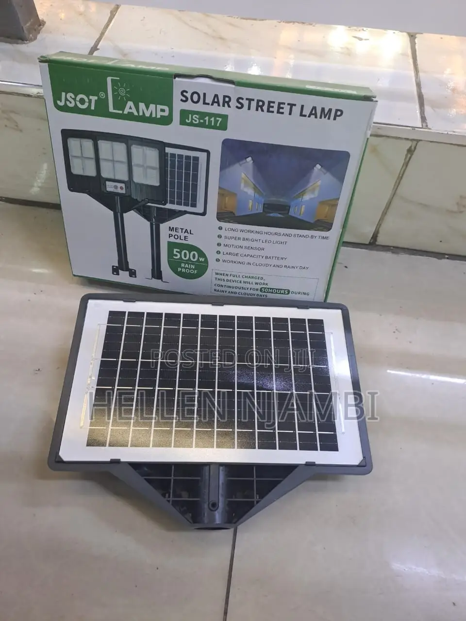 Jsot Solar Streetlight (500watts)