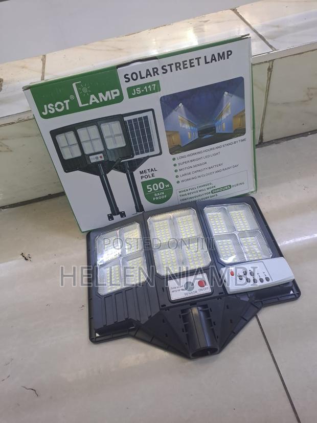 Jsot 500w Solar Street Light With Motion Light Sensor - main view
