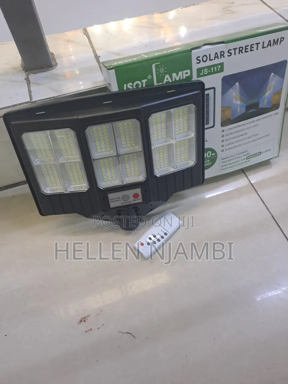 Jsot Light Motion Sensor Solar Streetlight 500w