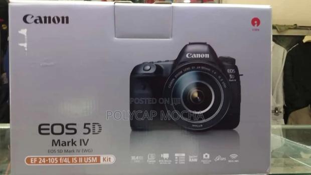Canon Eos 5d Mark Iv DSLR Camera With 24-105mm - main view