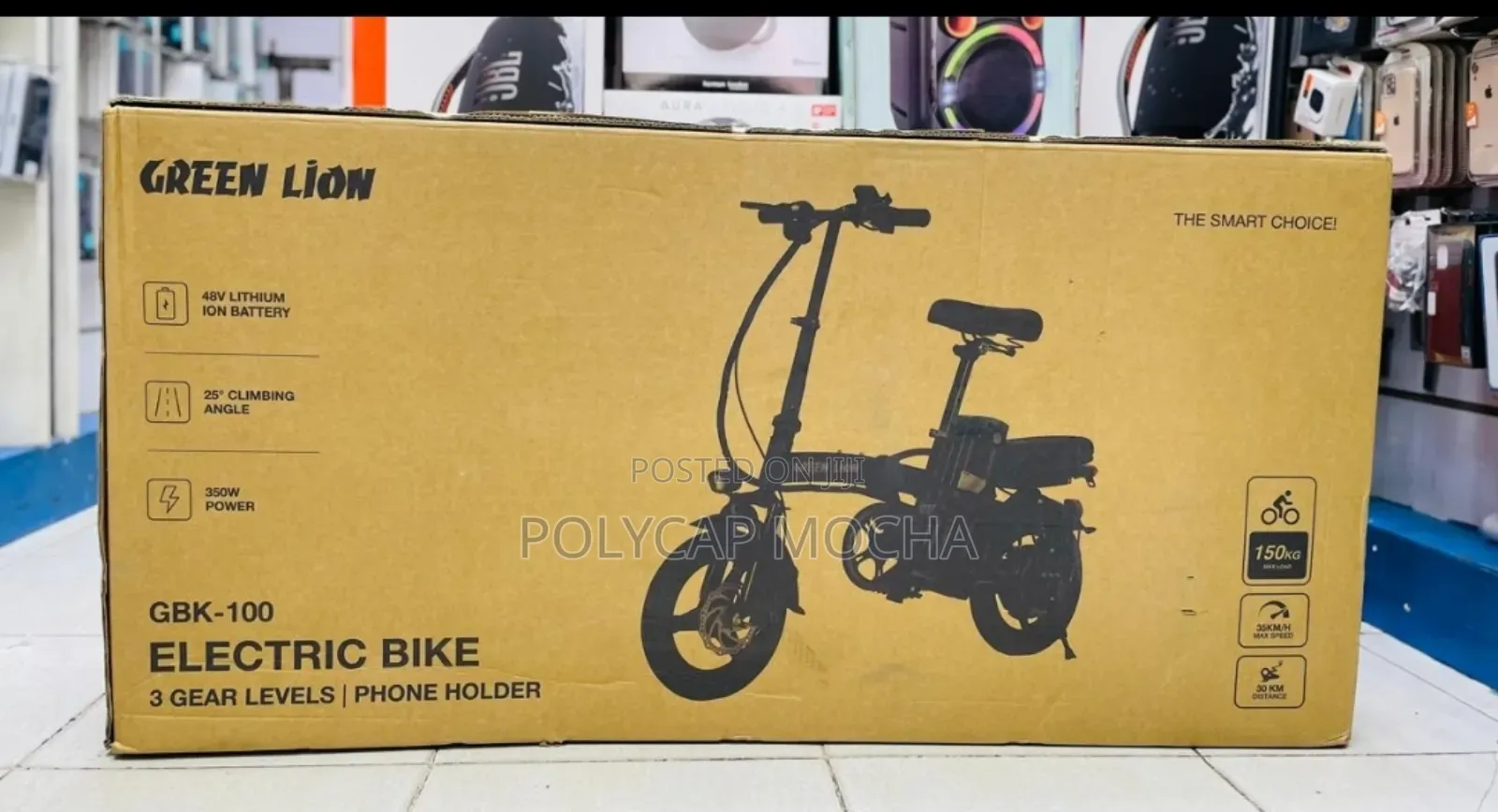Green Lion GBK-100 Electric Bike