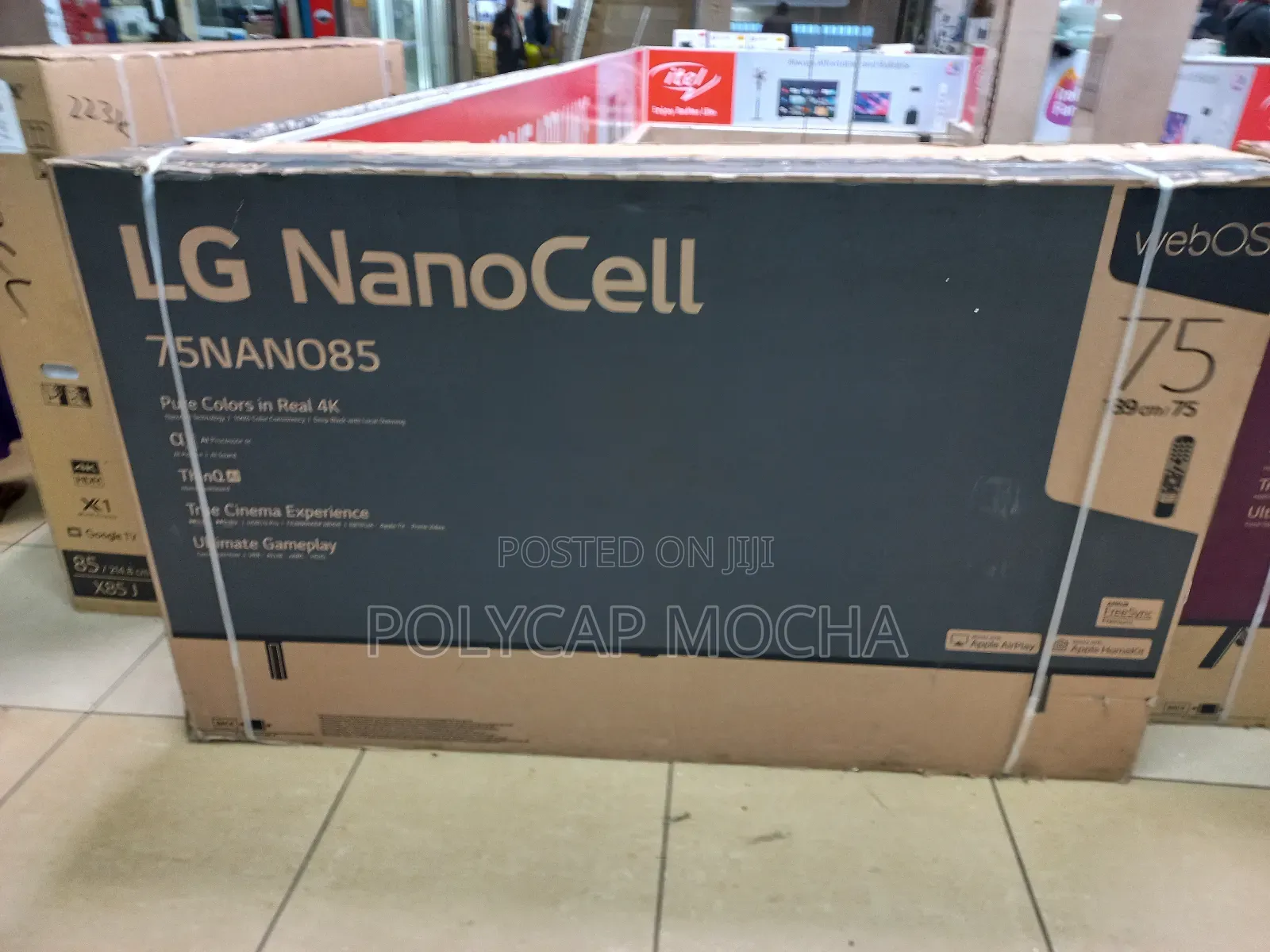Lg 75′′ 75nano80t6a Nanocell Webos Smart Ai Thinkq Tv