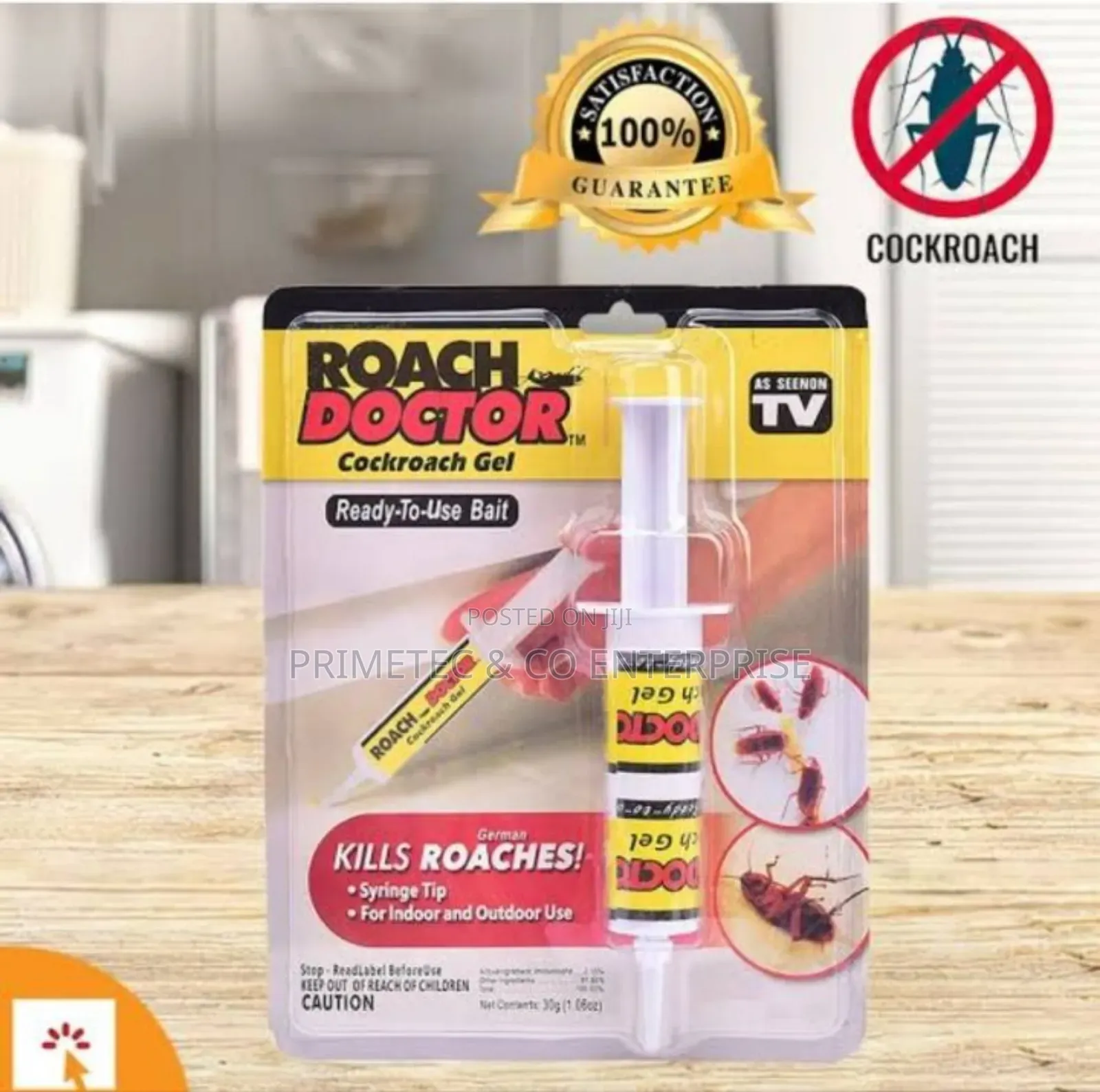 Roach Doctor. Cockroach Killer