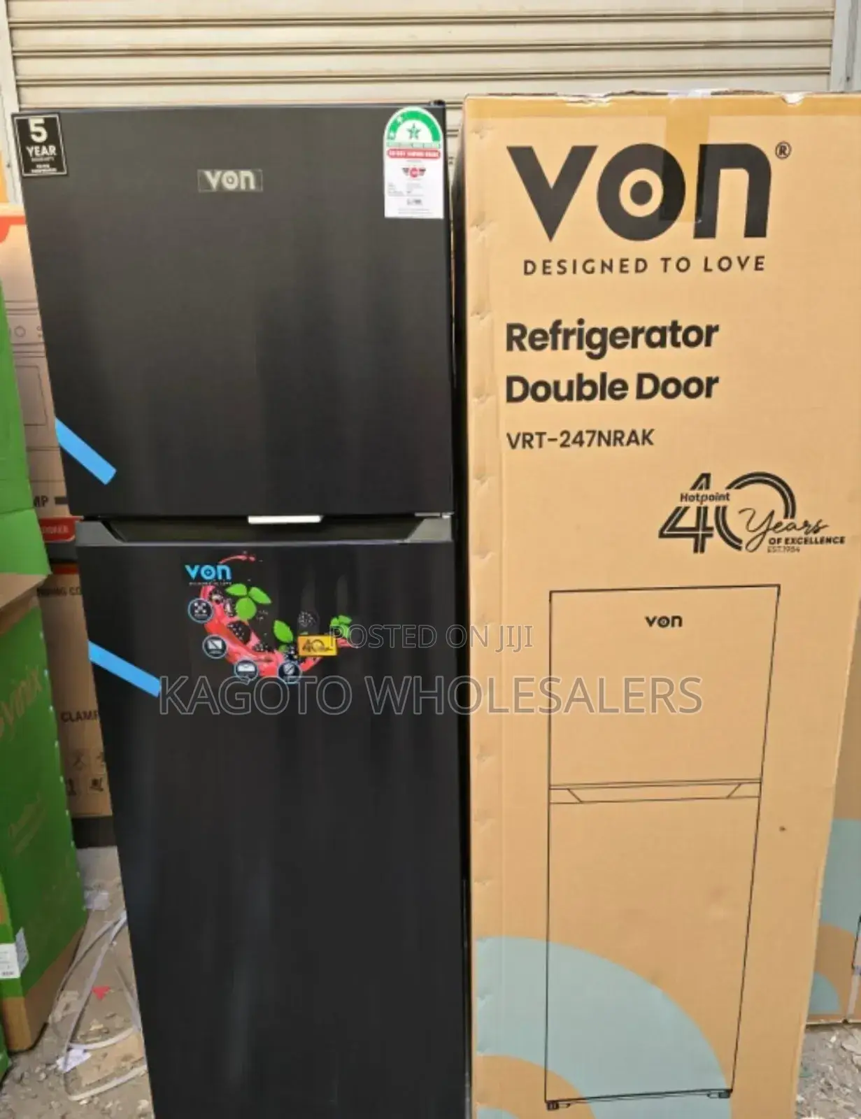 Von 247litres Fridge Non Frost
