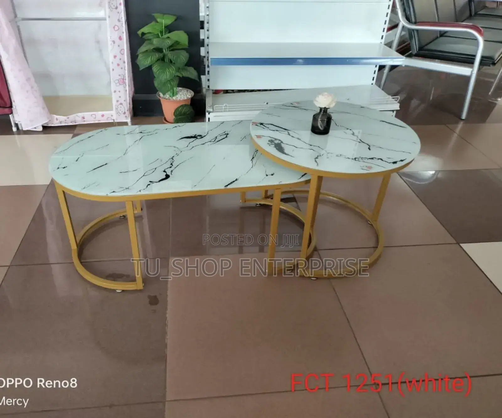 Tables! Marble Coffee Table(Glass Effect