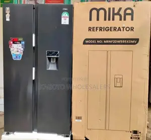 Mika 595litres Fridge Side by Side No Frost