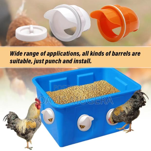 Automatic Plastic Feeder for Chicken Diy Waterproof Feeder - main view