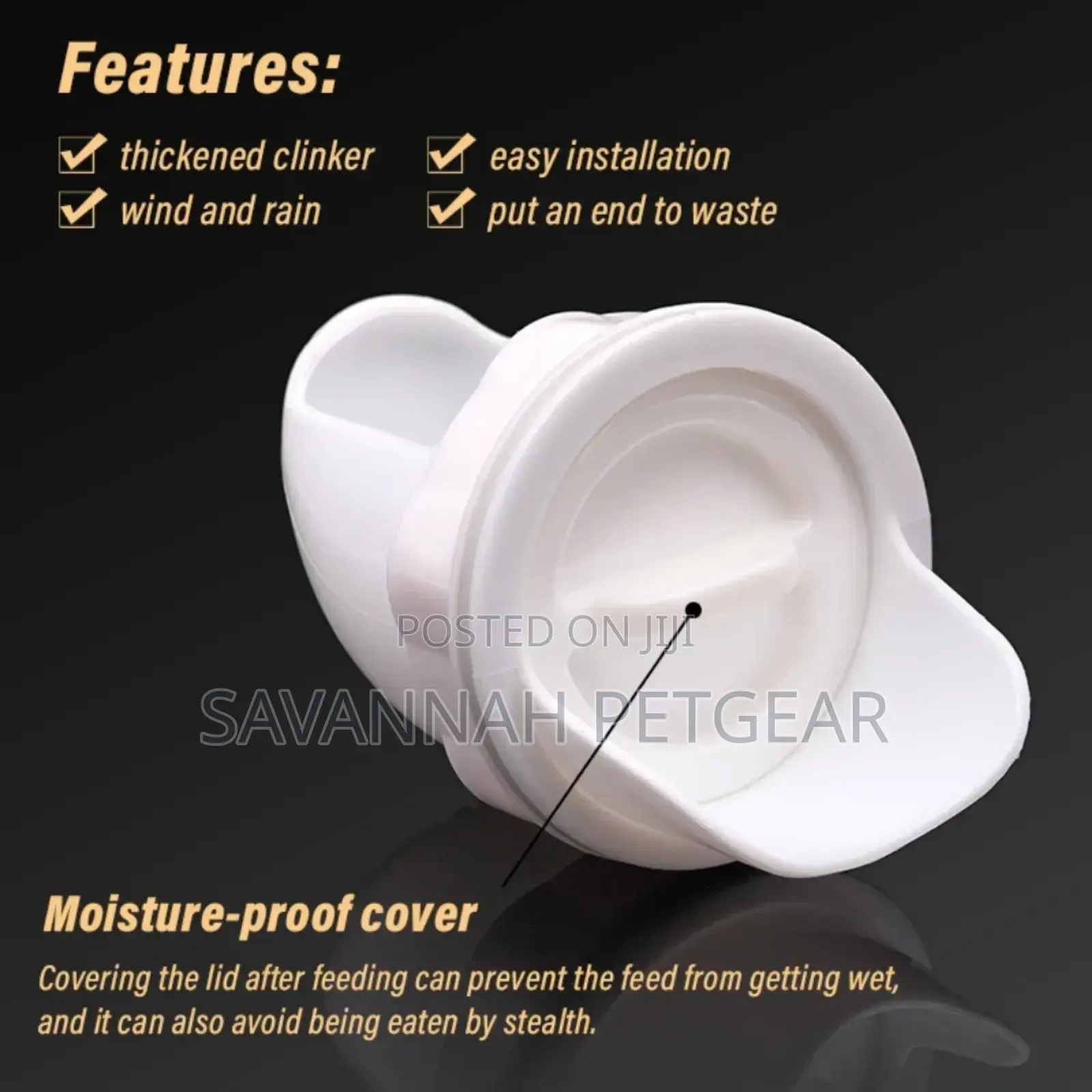 Automatic Plastic Feeder for Chicken Diy Waterproof Feeder