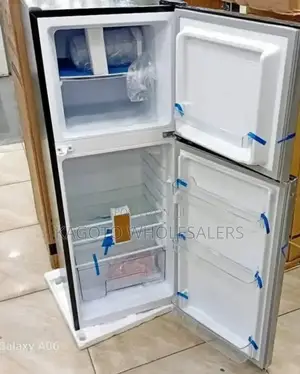 Mika 138ltrs Double Door Refrigerator/Silver M/K138l
