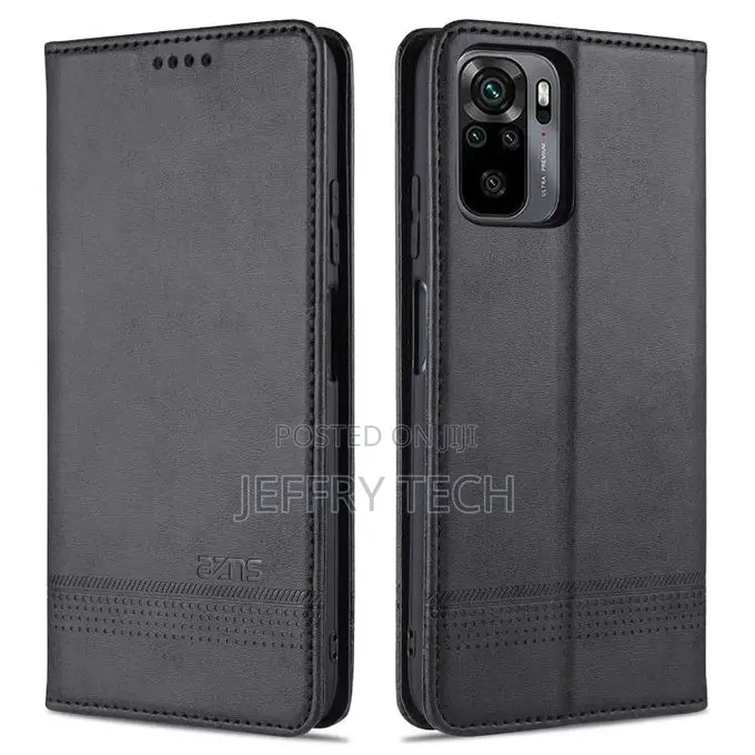 Case Magnetic Texture Leather Case for Xiaomi Redmi Note 10