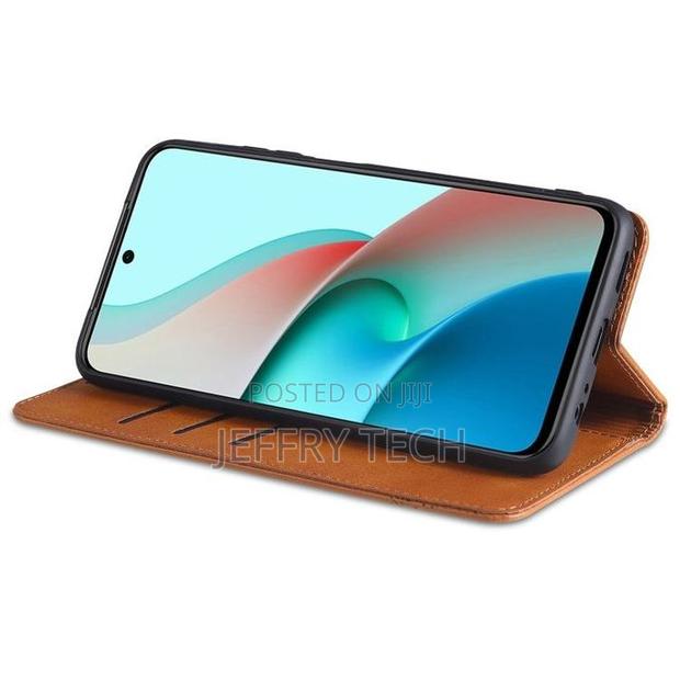 Case Magnetic Texture Leather Case for Xiaomi Redmi Note 10 - thumbnail 3