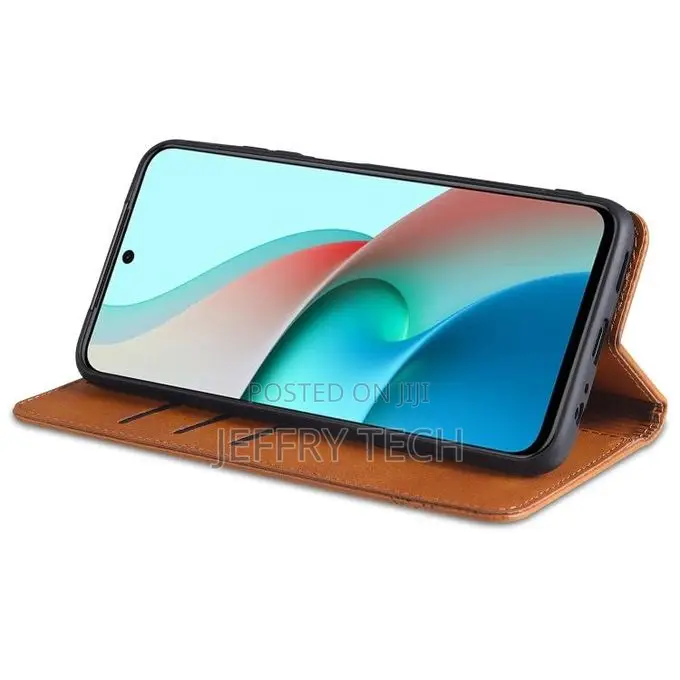 Case Magnetic Texture Leather Case for Xiaomi Redmi Note 10