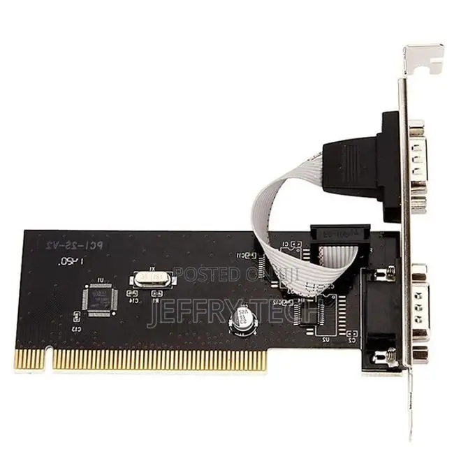 Rs232 Serial Port Tx382b 2 Port Pci to 9 Pin Card Adapter