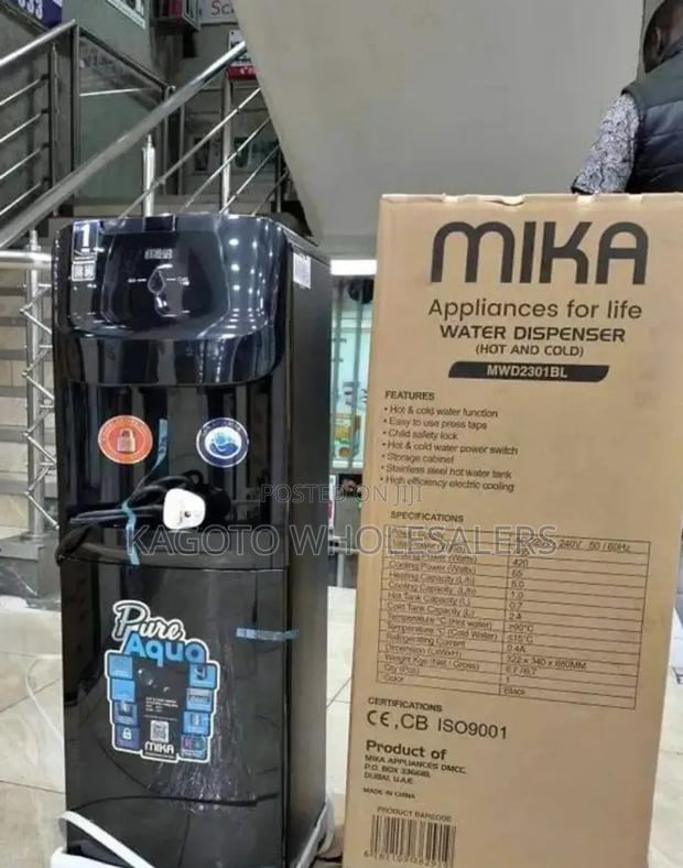 Mika Hot and Cold Water Dispenser (H/N) Black/ MWD