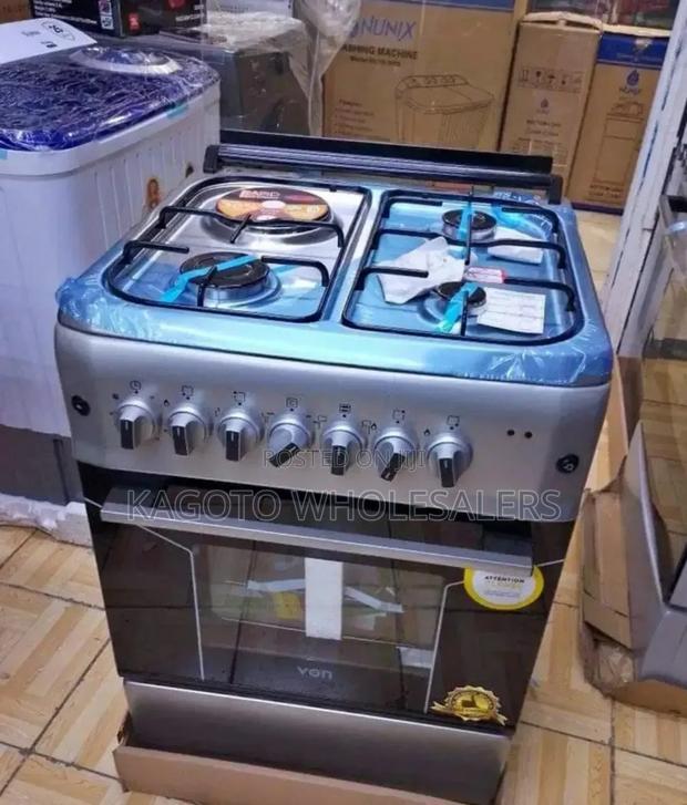 Von 60 by 60 3gas+1 Electric Free Standing Gas Cooker Vn1