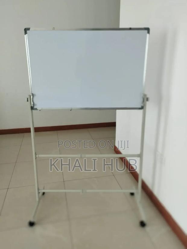 Rolling Magnetic Whiteboard, Double Sided Mobile Whiteboard - main view