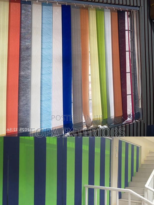 Aesthetic Window Blinds for Office and Home Vertical Blinds