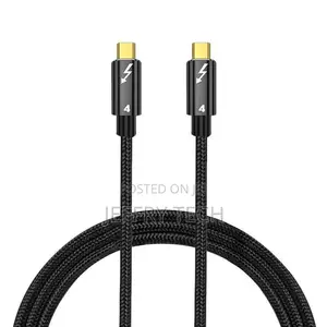 100w Type-C Compatible Thunderbolt 4 Cable, Length:1m