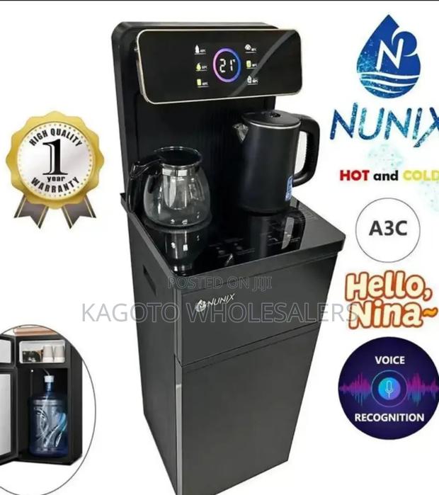 Nunix A3c Bottom Load Hot and Cold Water Dispenser/Black/N/W - main view