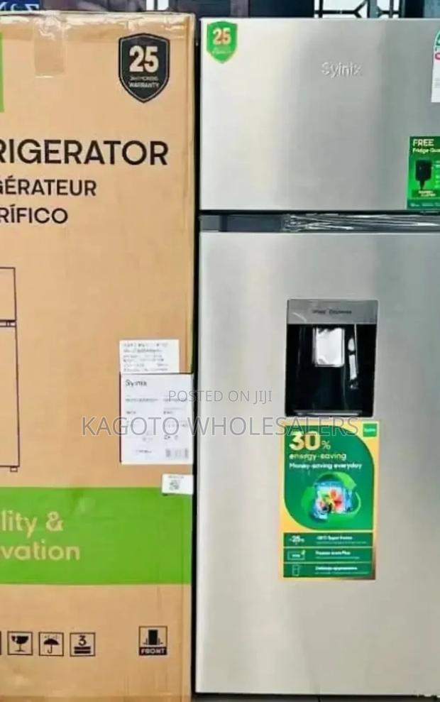 Synix 257litres Double Door Refrigerator/Dispenser Sn257