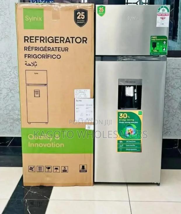 Synix 257l Double Door Refrigerator/Dispenser Sn257