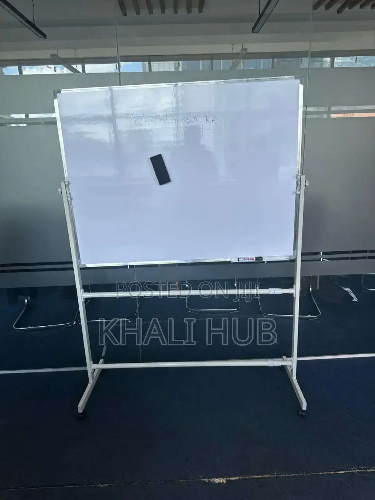 120x90cm Whiteboard Free Standing Easel Whiteboard