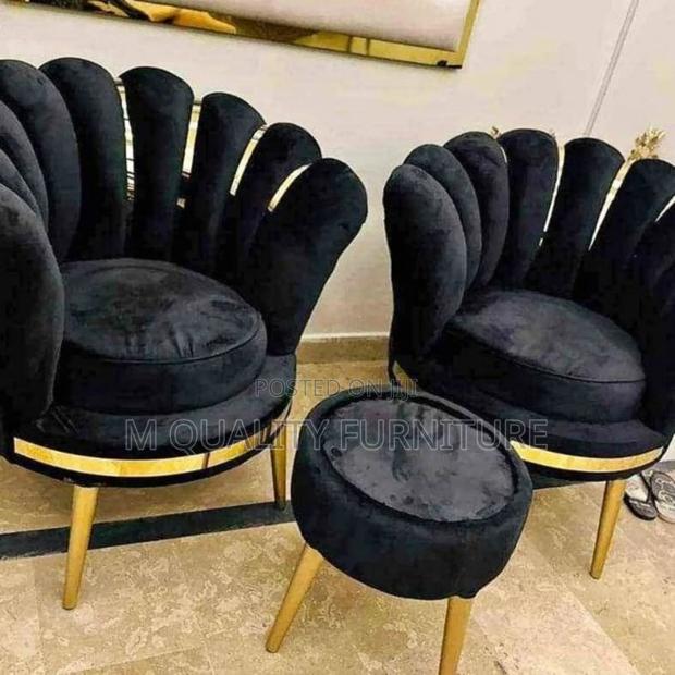 Black Unique Accent Chairs