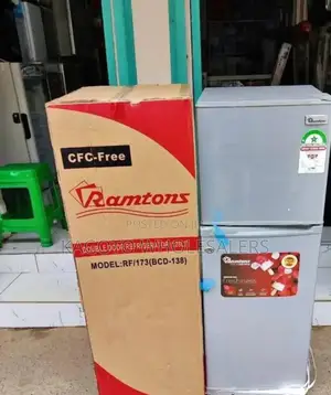 Ramtons 128litres Two Door Refrigerator Rm128