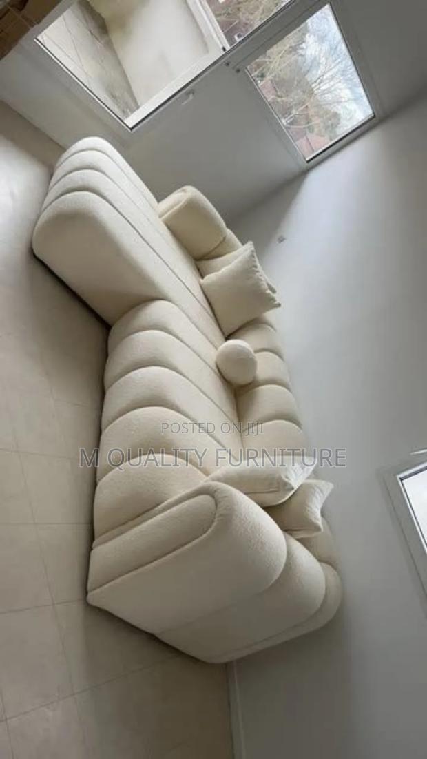 6 Seater Bubble Sofas With Throw Pillows