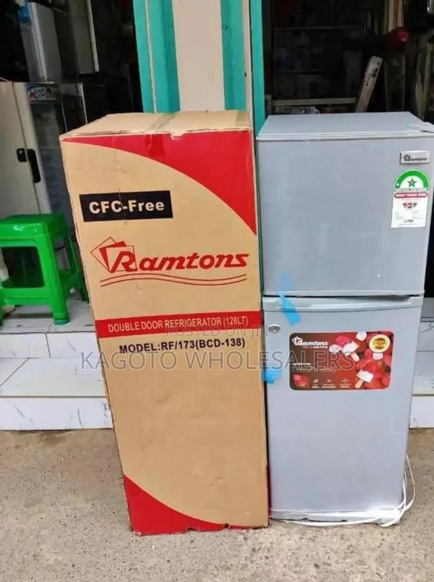 Ramtons 128l Double Door Refrigerator Rm128