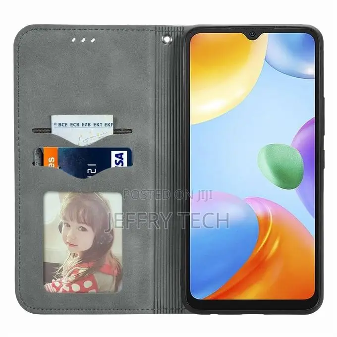 Retro Skin Feel Leather Case for Xiaomi Redmi 10c
