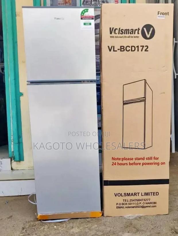 172litres Volsmart 2 Door Refrigerator Vl172 - main view