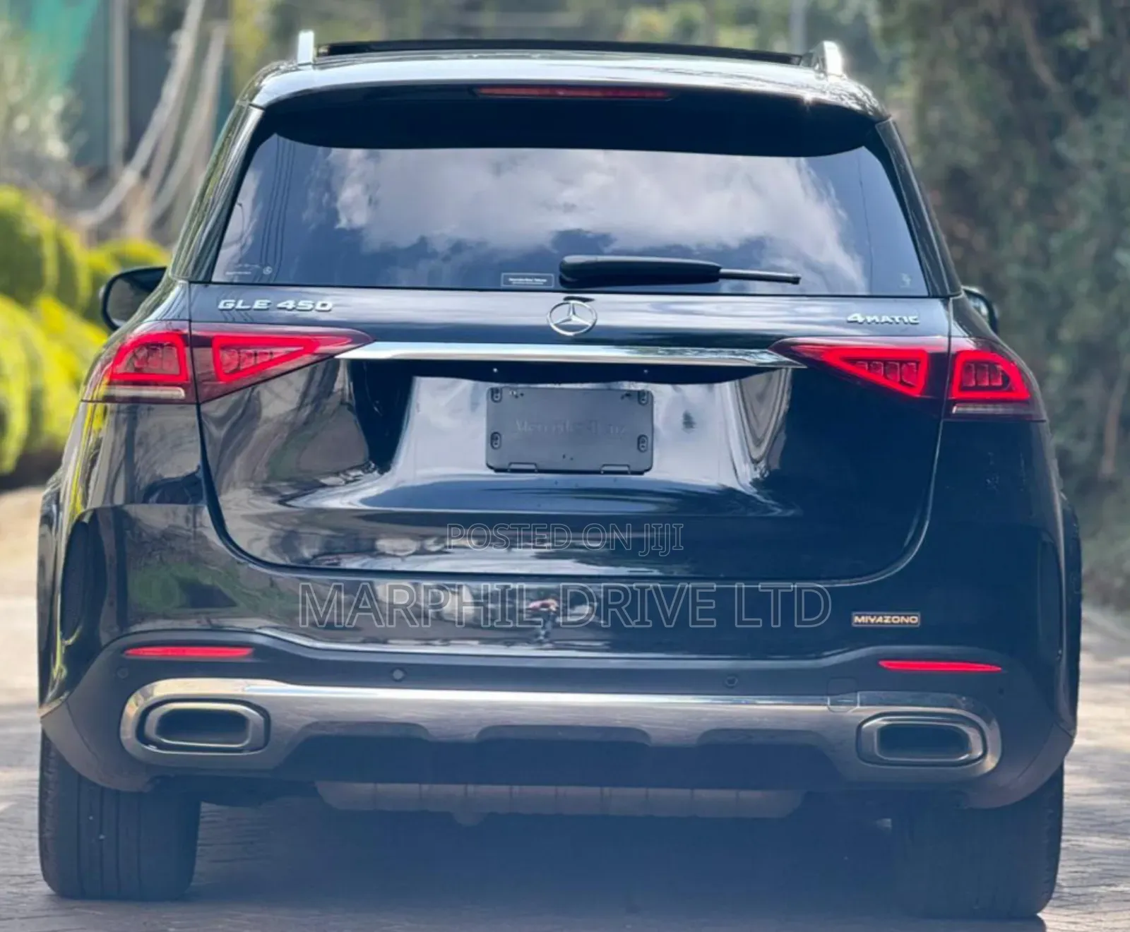 Mercedes-Benz GLE-Class GLE 450 4MATIC 2019 Black
