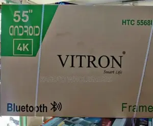 55 Inch Vitron Frameless Smart Android Tv // Bt