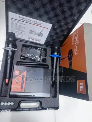 Jbl Wireless Microphone Master Piece,