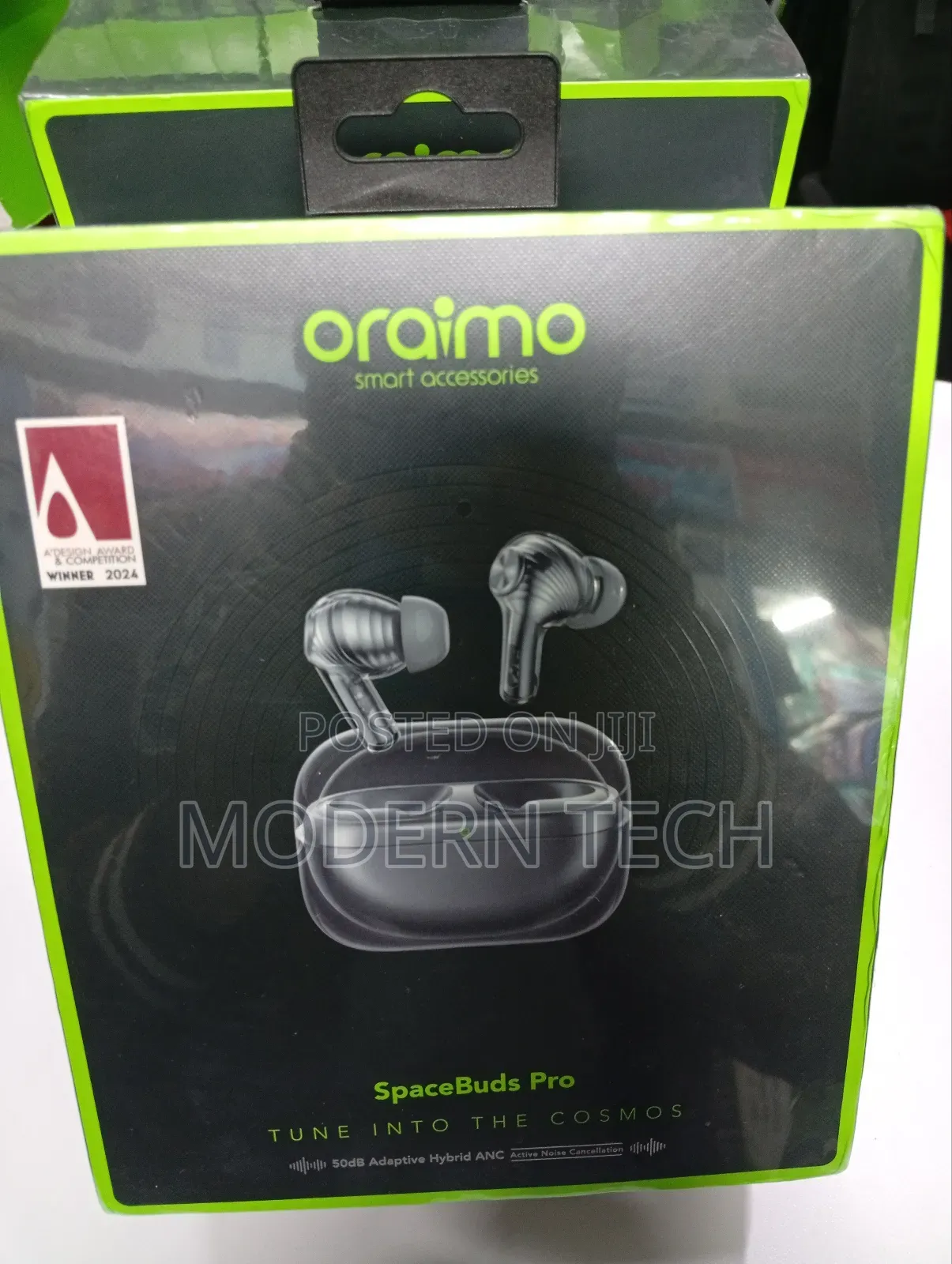 Oraimo Spacebuds Pro Hybrid Anc True Earbuds(Sound App)