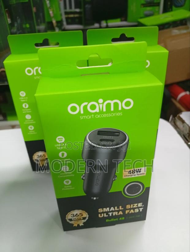 Oraimo Bullet 48 48w Car Adapter - main view